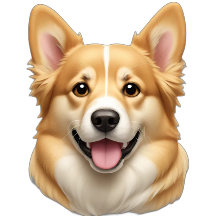 Corgy ans golden retriever emoji