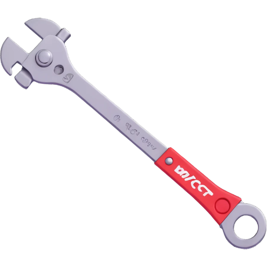 adjustable wrench emoji