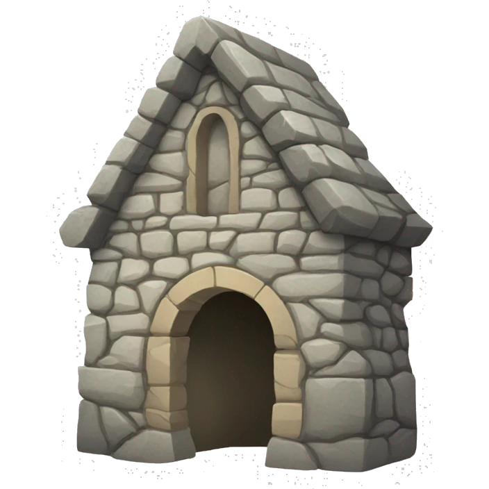medieval stone quary building emoji