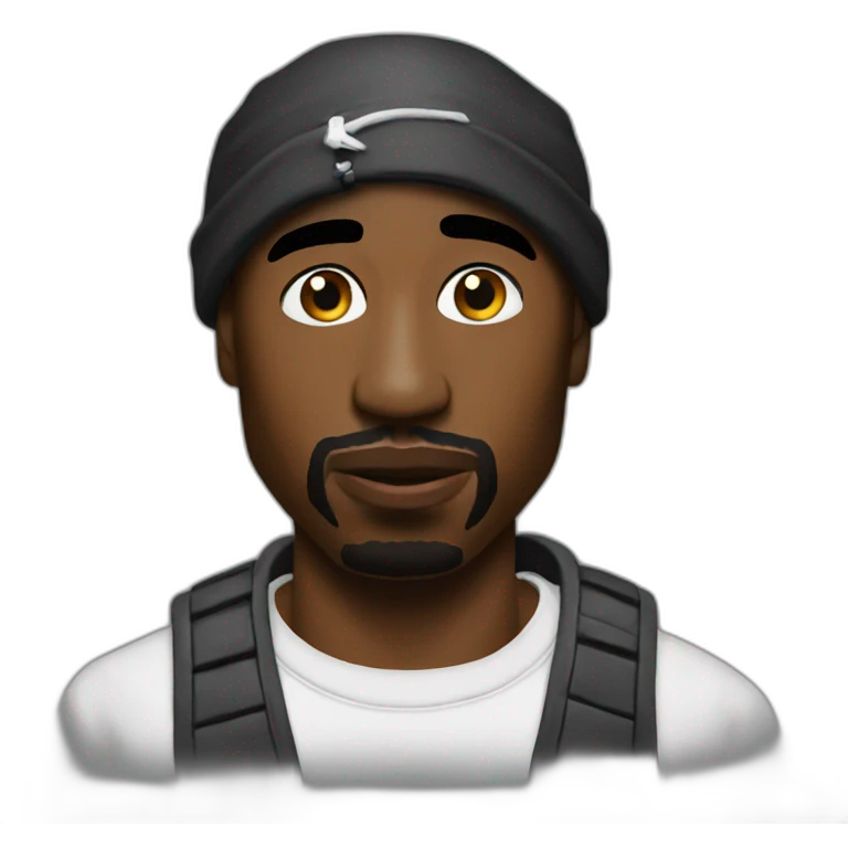 Tupac emoji