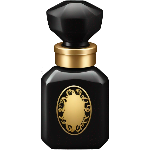 Black perfume bottle  emoji