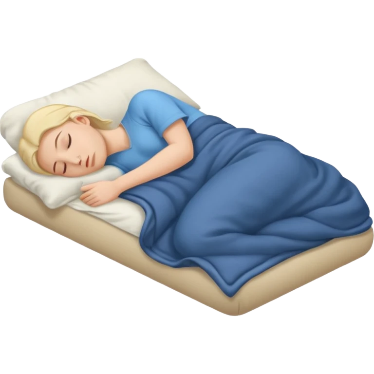 Sleeping full body emoji