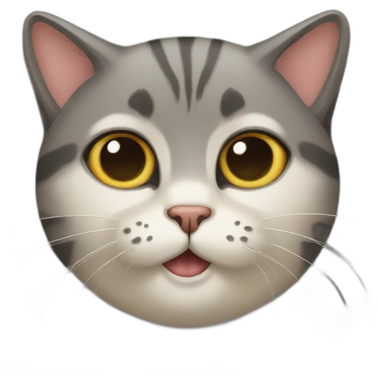 cat with a beard emoji