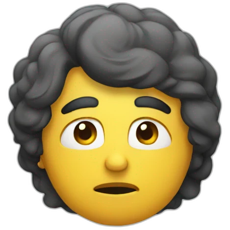 pondering emoji