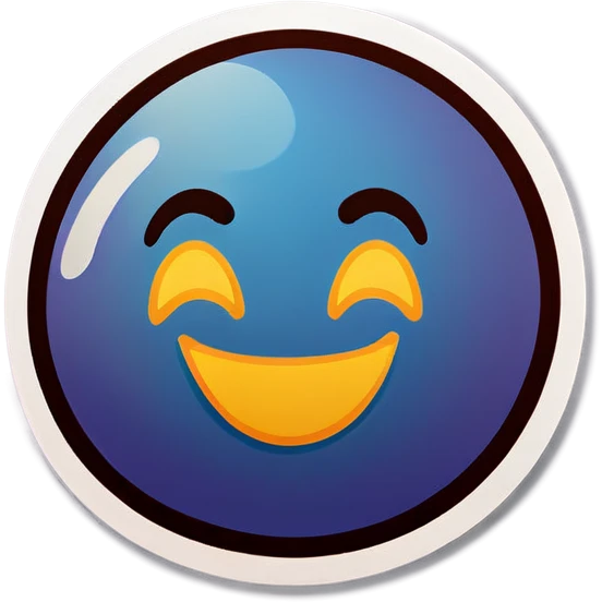 Pop art emoji happy emoji