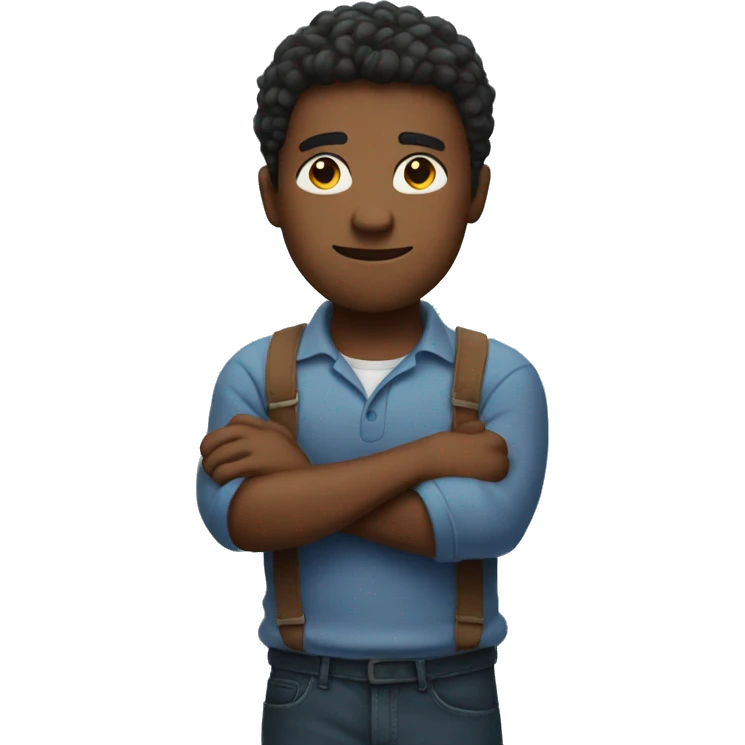Emoji waiting with arms crossed emoji
