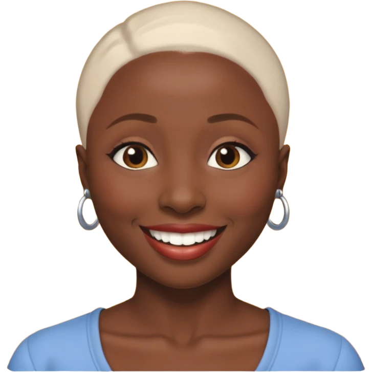 Cynthia Erivo bald emoji