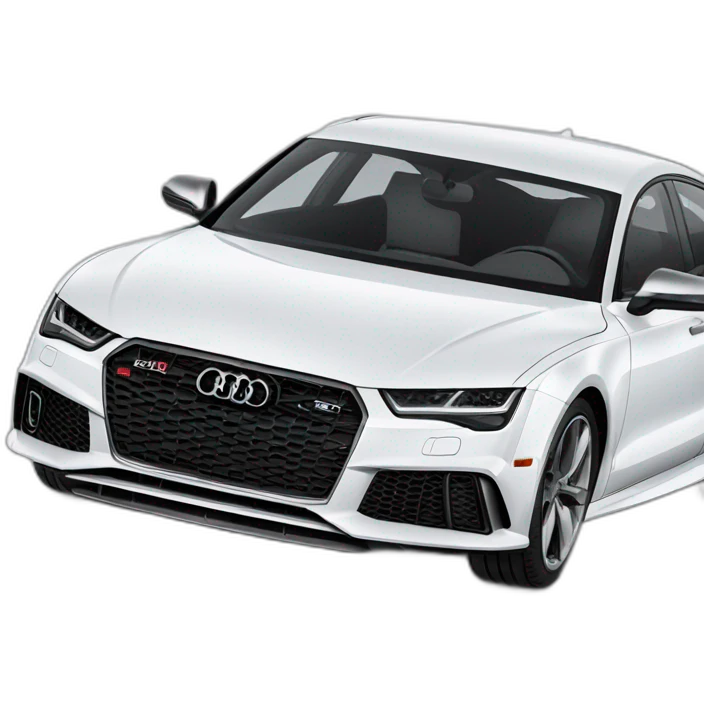 Audi car rs7 emoji
