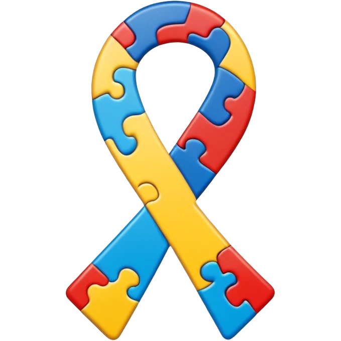 autism awareness symbolism emoji