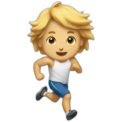 I run slow emoji