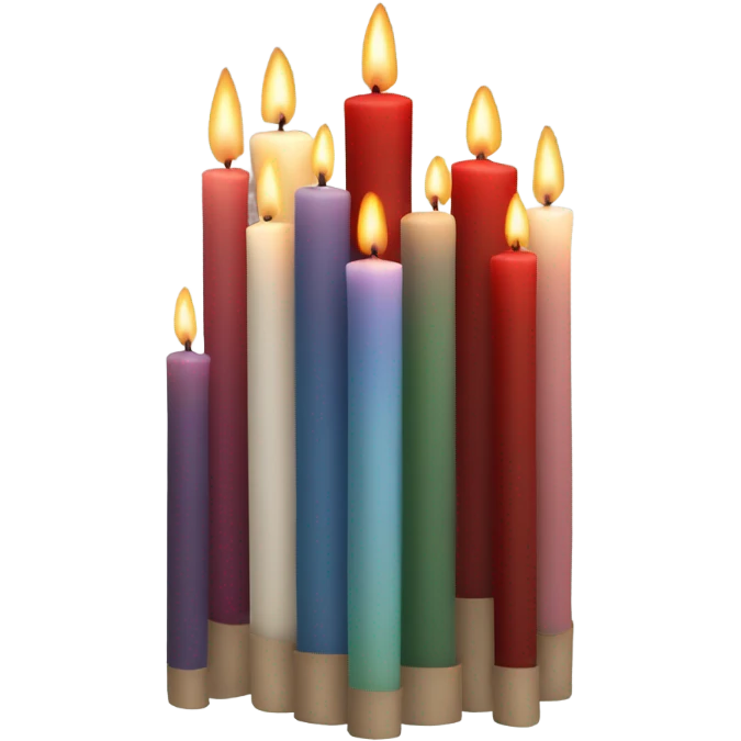 Bunch of candles  emoji