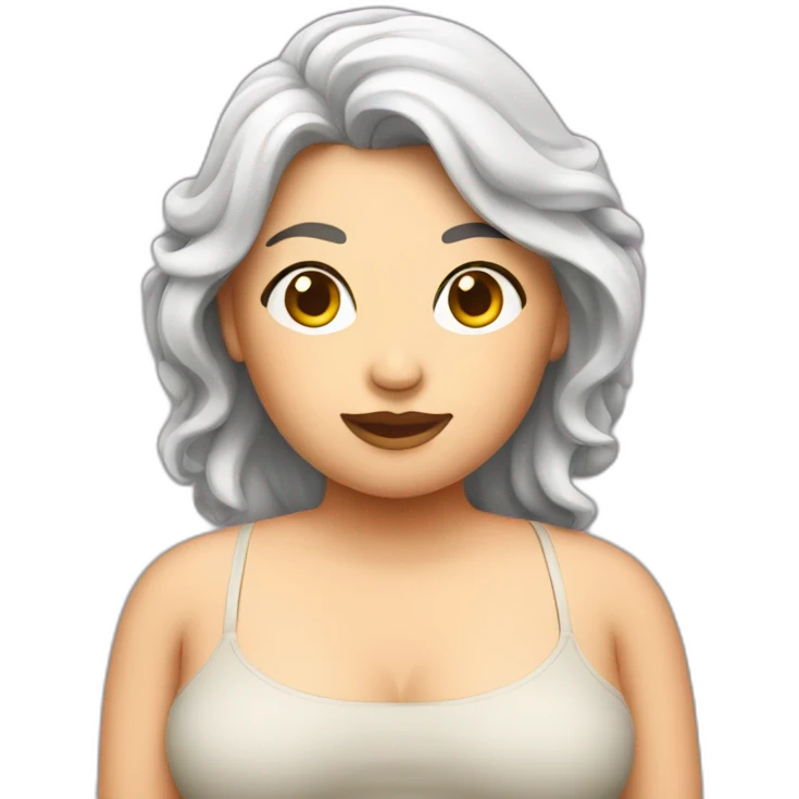 plump female body emoji