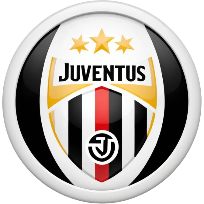 Make Juventus real logo into a emoji that can be used in a biography emoji