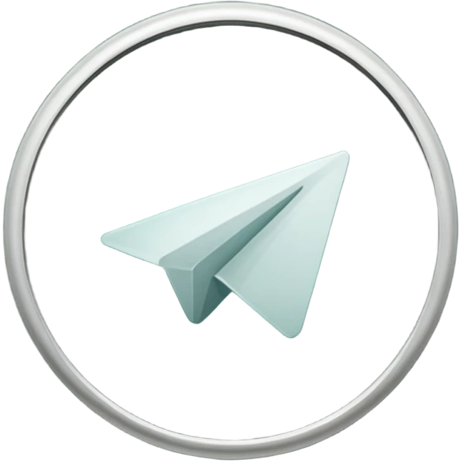 
dark green telegram icon emoji