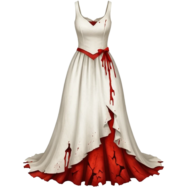 bloody bride dress emoji