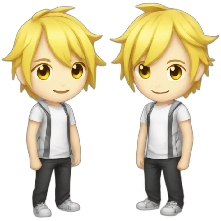 Kagamine twins emoji