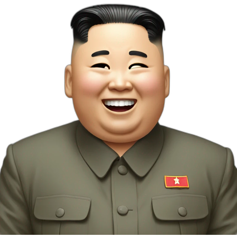 Kim jong un tears of joy emoji