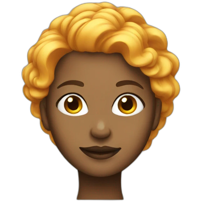 bright hair woman  emoji