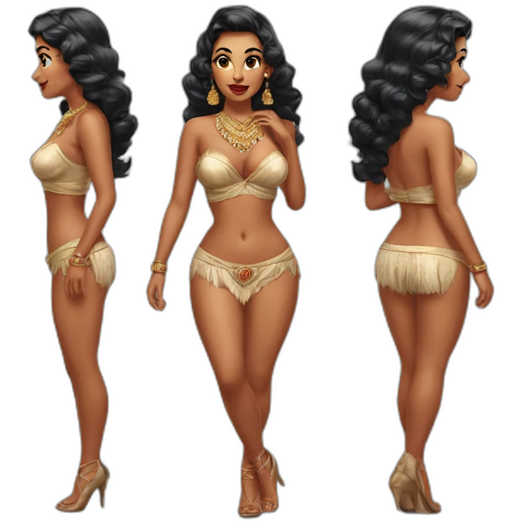 Indian pin up emoji