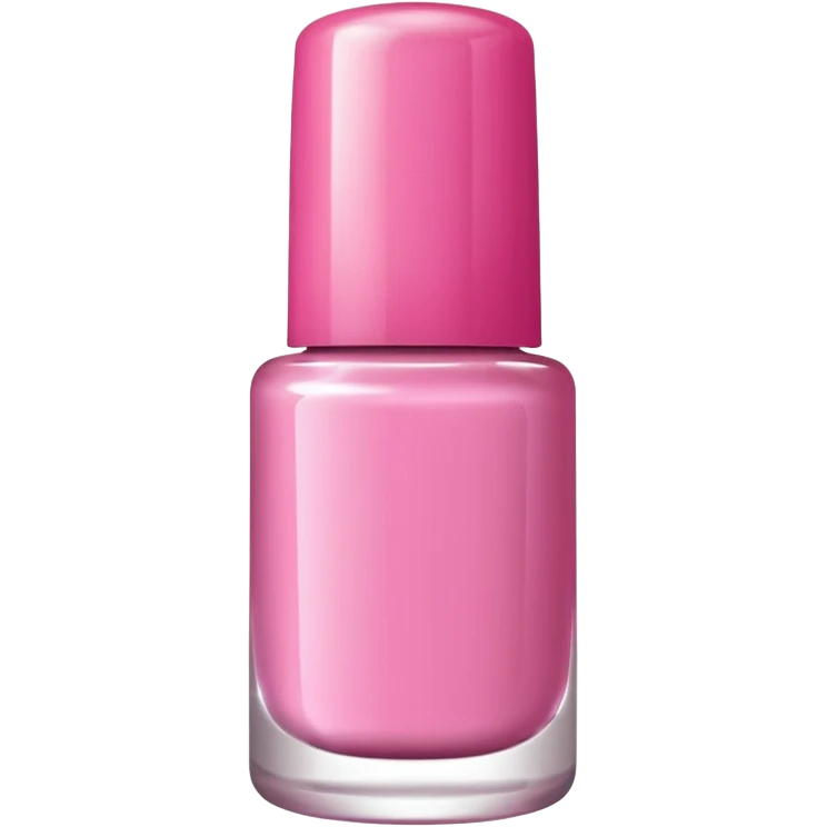pink nail polish bottle emoji