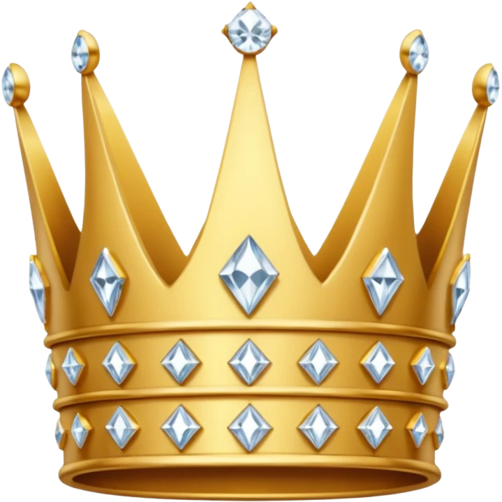 crown made of diamond emoji