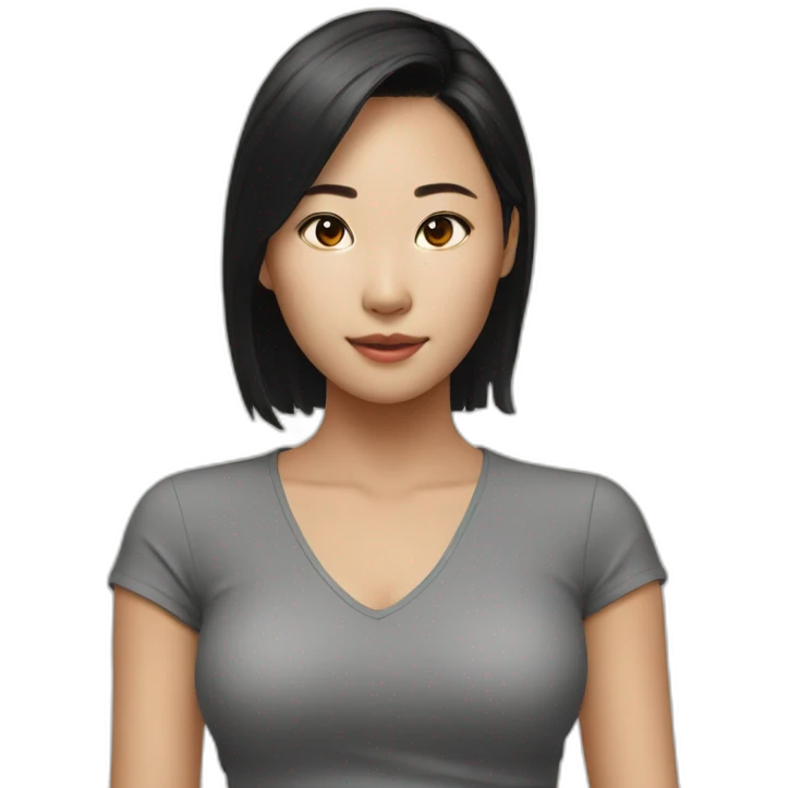 Hot Asian Daughter emoji