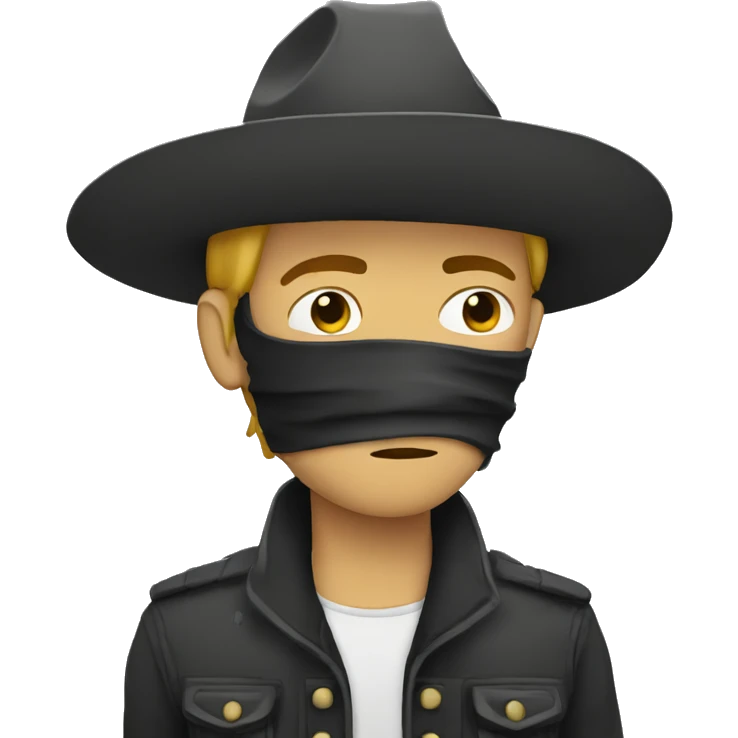 Bandido triste emoji