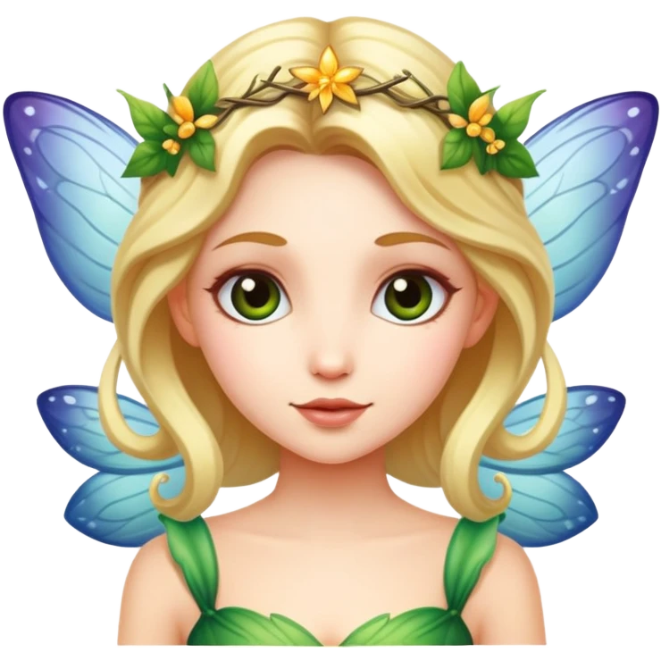 Beautiful fairy emoji