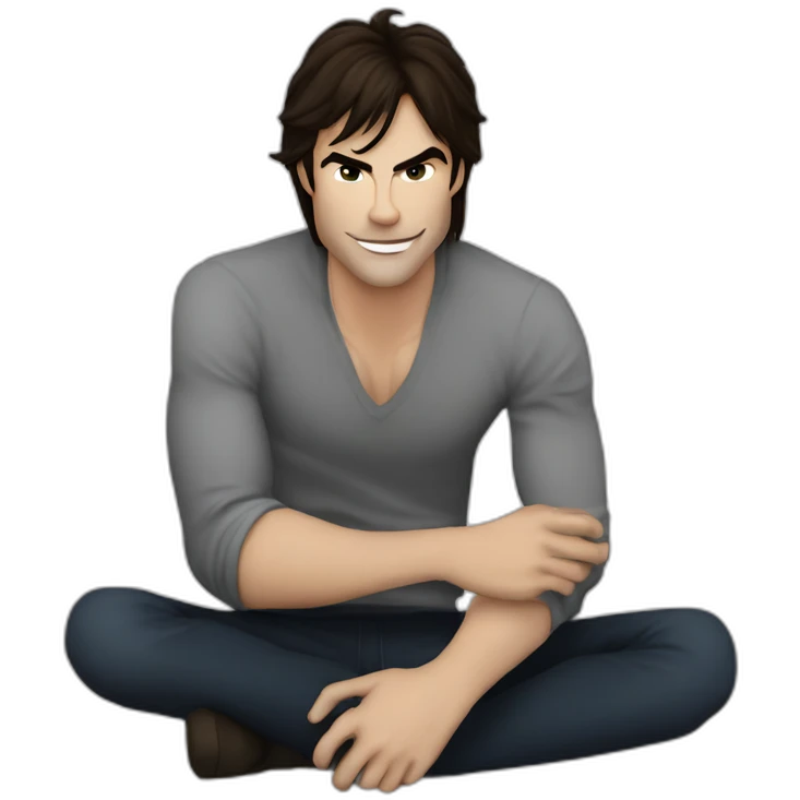 Ian Somerhalder dans the vampire dyare emoji
