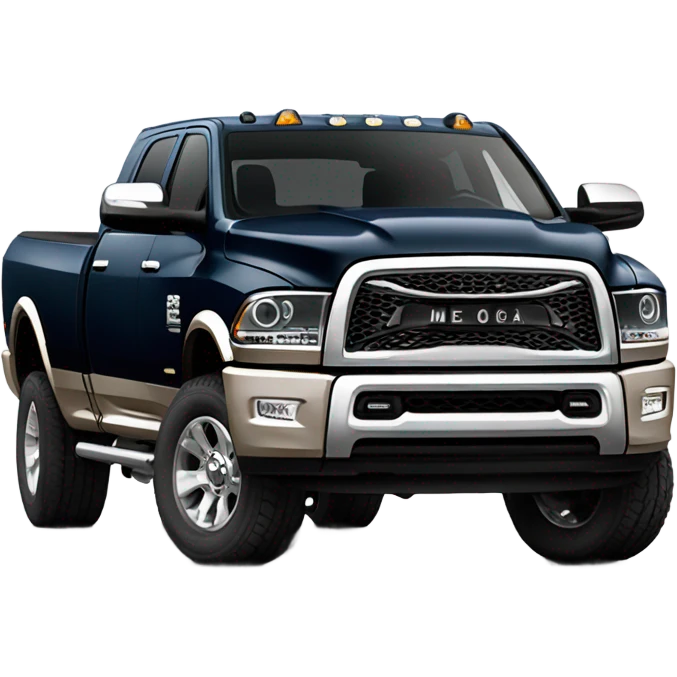 ram 2500 megacab on polished wides emoji