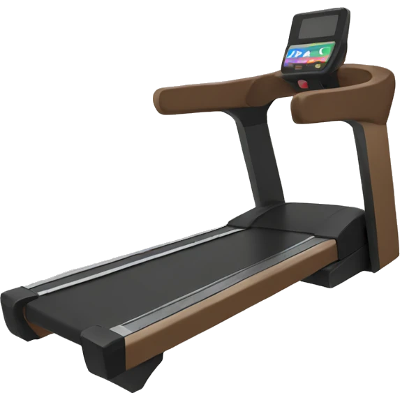 Brown fitness simulator emoji