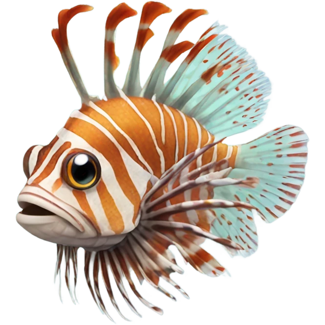 Lion fish emoji