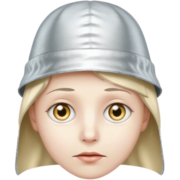 foil hat suspiciouseye emoji