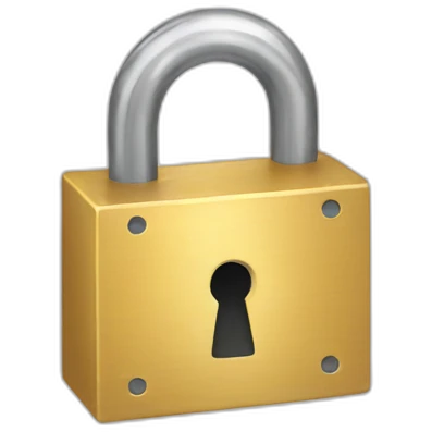 lock open emoji