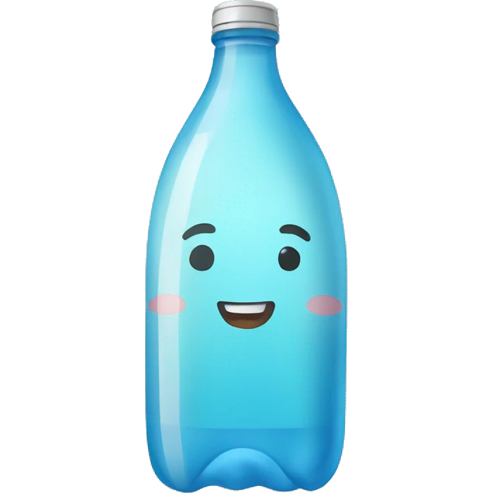 Botella de agua emoji