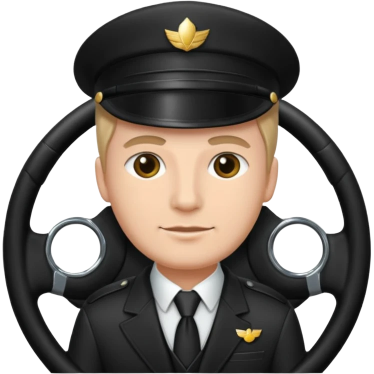 chauffeur steering wheel emoji