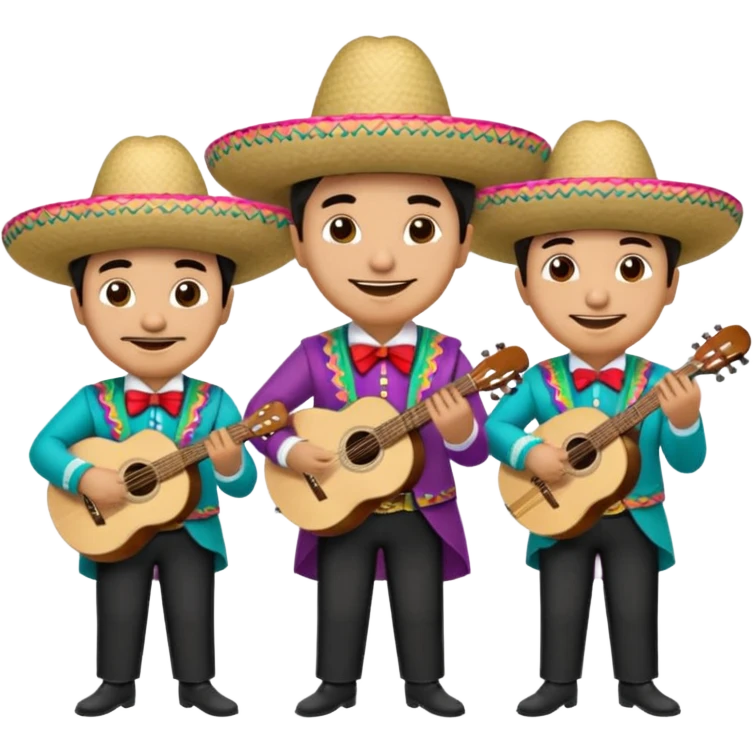 Mariachis emoji