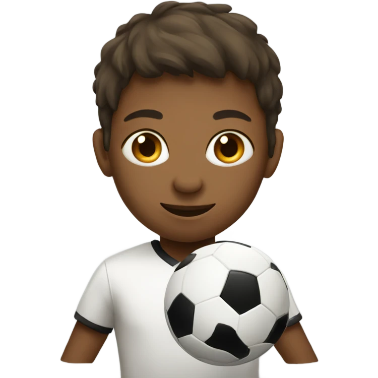 kid playing soccer  emoji