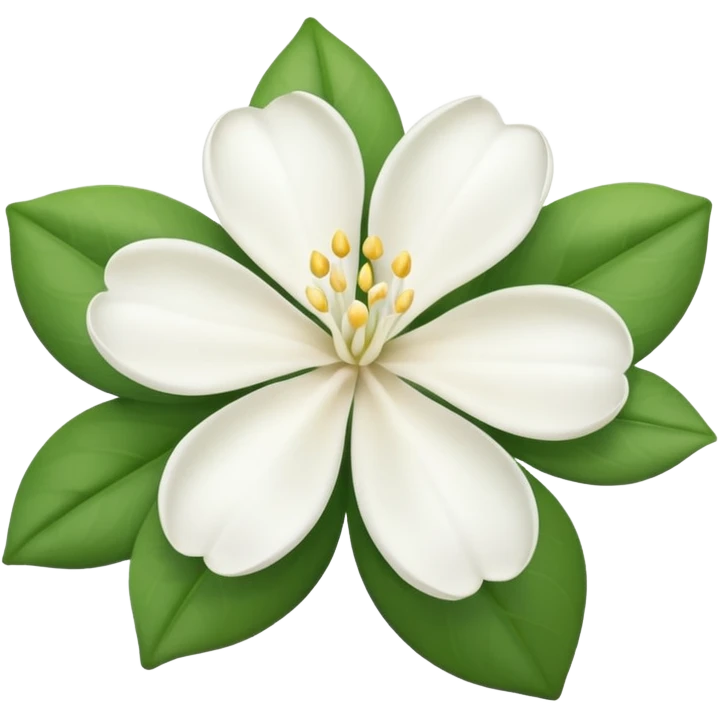 Mogra flower emoji