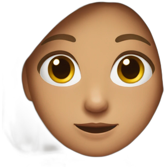 European girl with bunny ears emoji