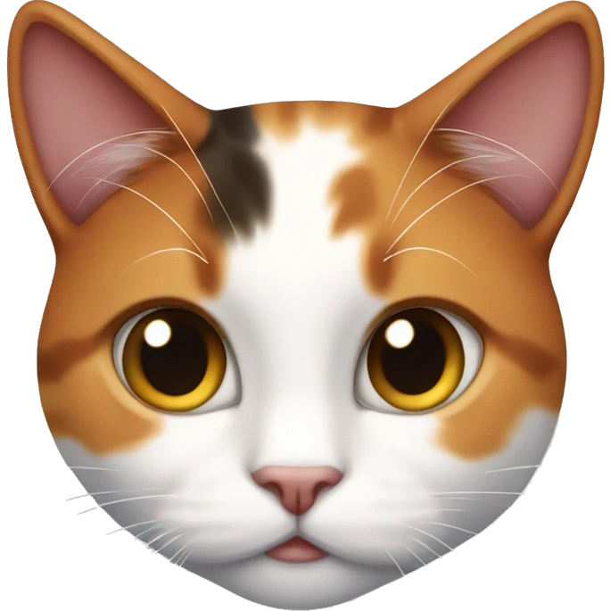 Calico cat emoji