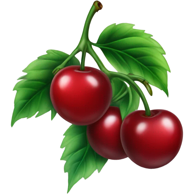 Cherry tattoo emoji