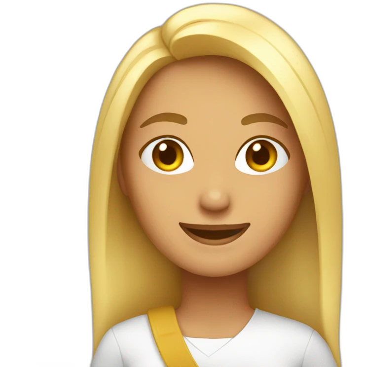 mujer feliz emoji