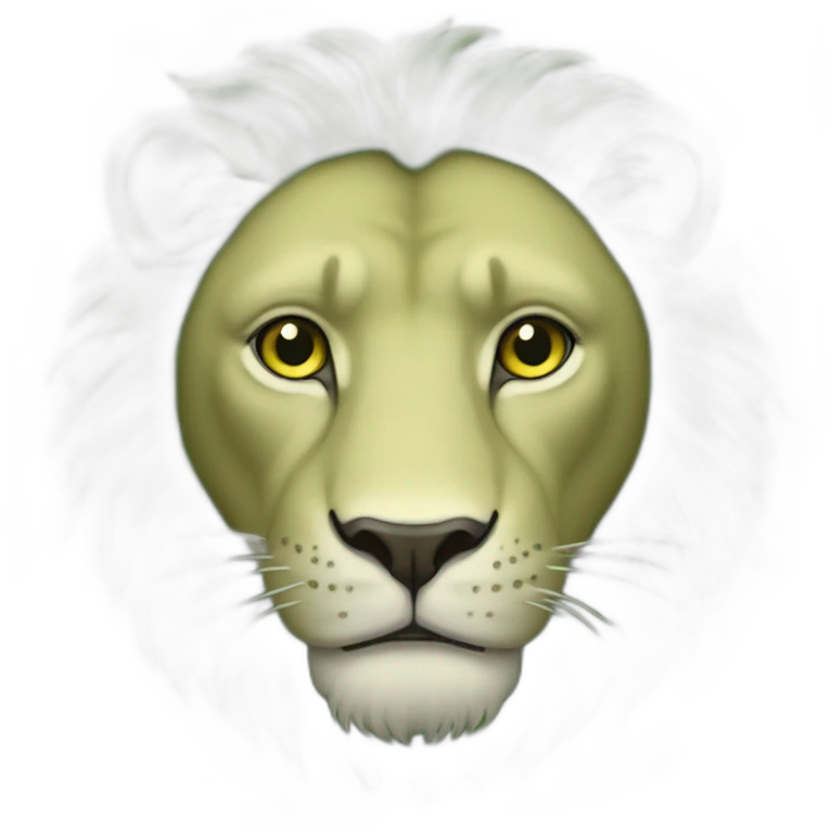 Green lion emoji