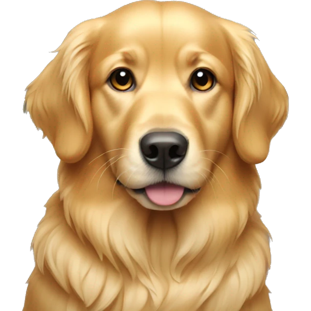 golden retriever  emoji