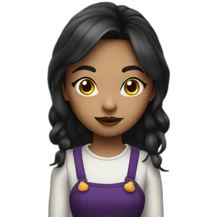 Halloween girl emoji