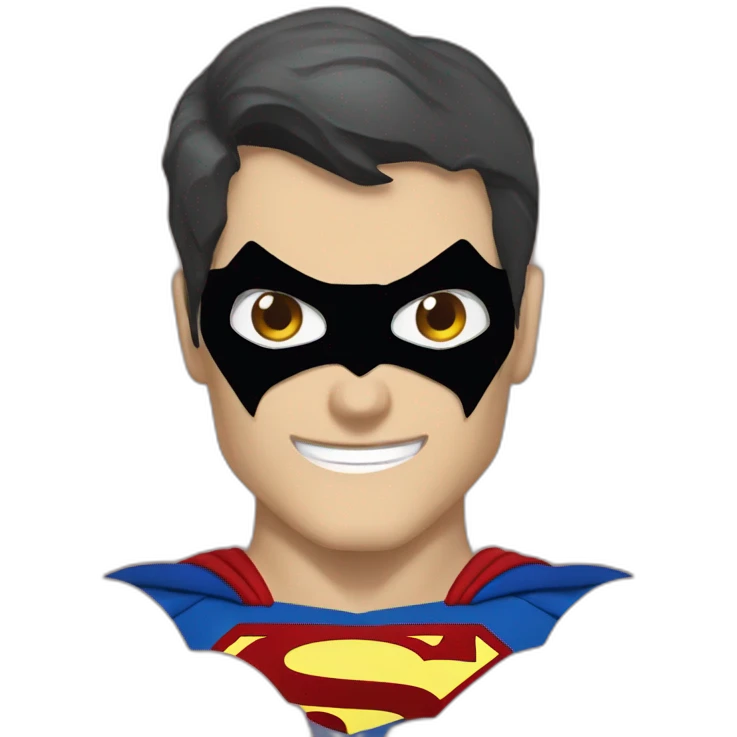 Superman fusionner batman emoji