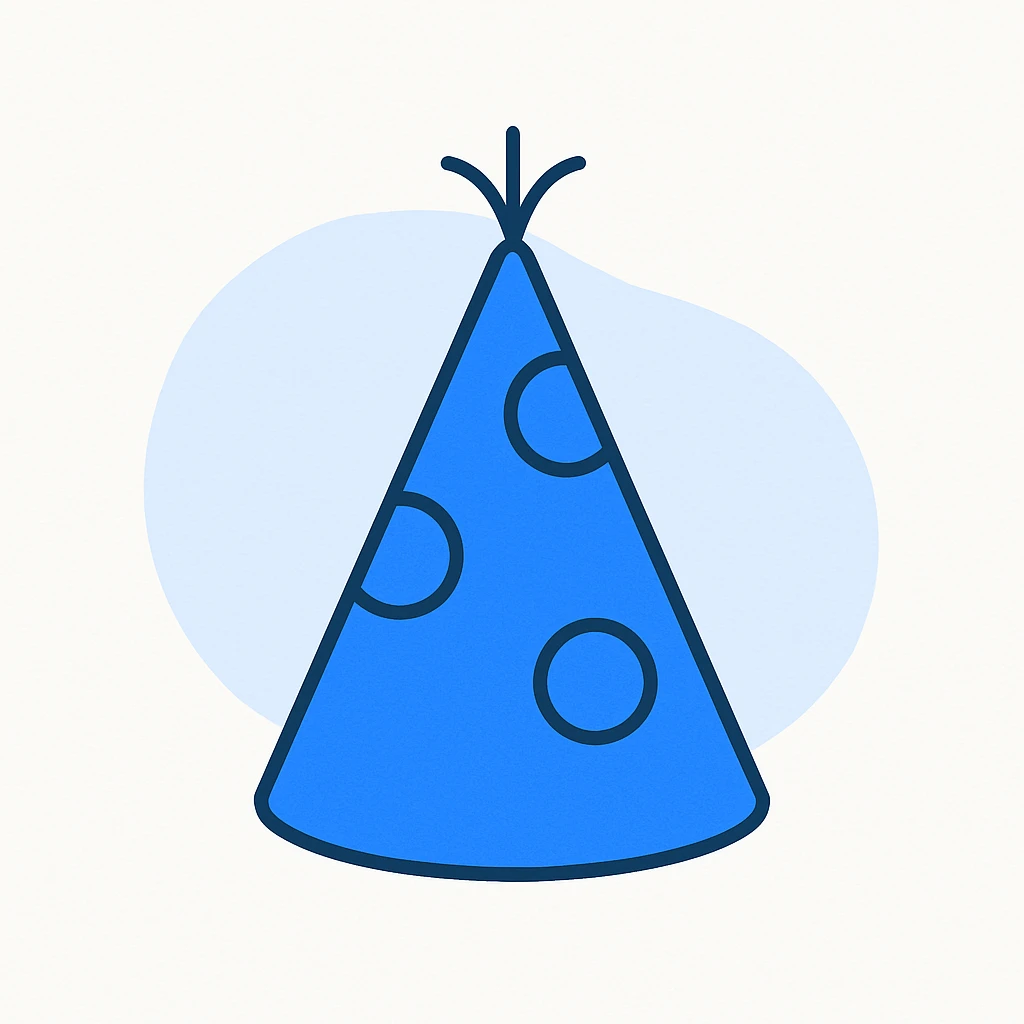 party hat emoji