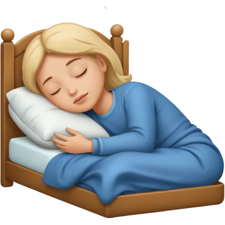 Sleeping well emoji