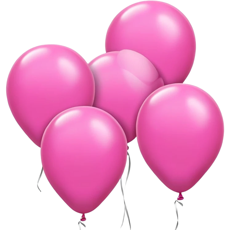 Pink balloons  emoji
